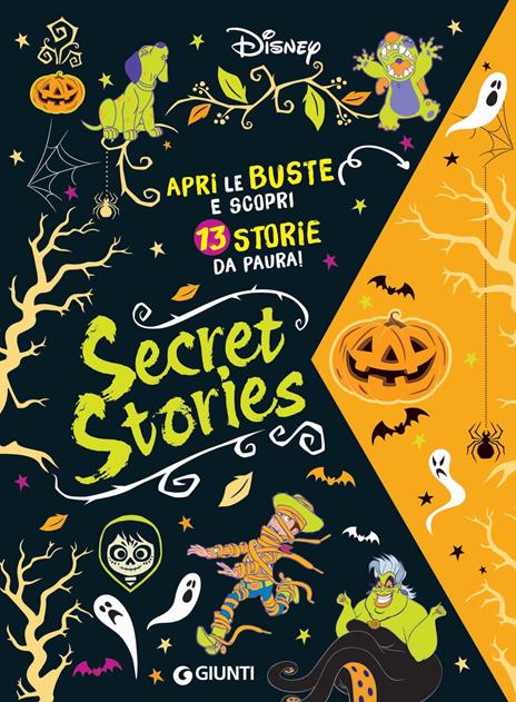 Secret stories. 13 storie da paura! Disney. Ediz. a colori - copertina