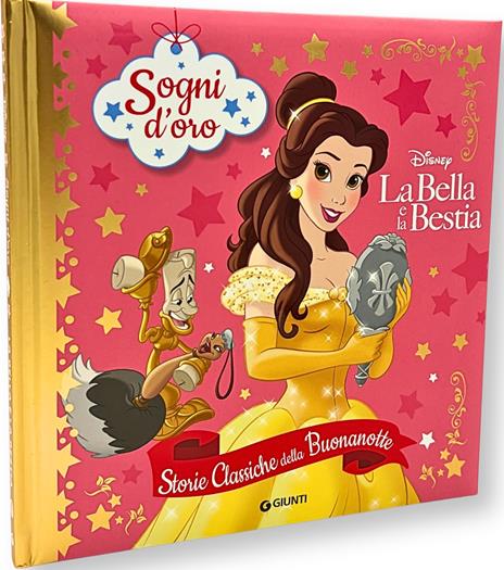 La Bella e la Bestia. Sogni d'oro. Storie classiche della buonanotte. Ediz. a colori - copertina