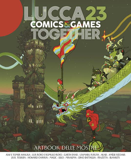 Artbook Lucca Comics 2023: together - copertina
