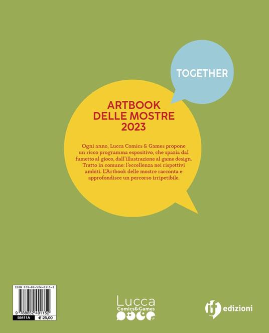 Artbook Lucca Comics 2023: together - 2