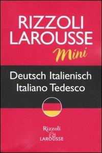 Dizionario Larousse mini deutsch-italienisch, italiano-tedesco. Ediz. bilingue - copertina