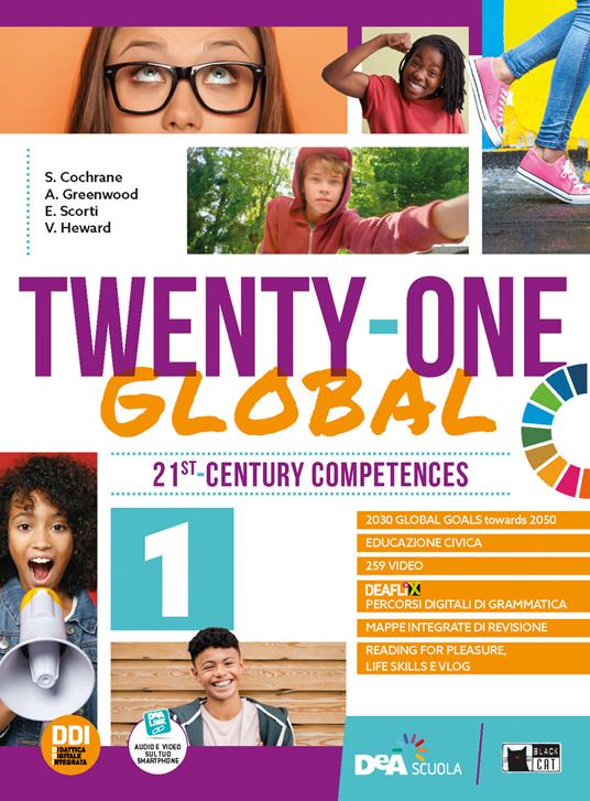  Twenty-one global. With Student's book & Workbook, Think culture, Educazione civica. Con e-book. Con espansione online. Vol. 1