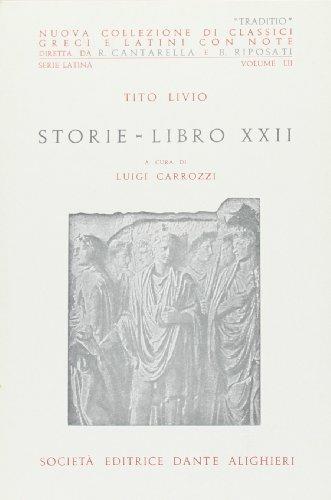  Storie. Libro 22º -  Tito Livio - copertina