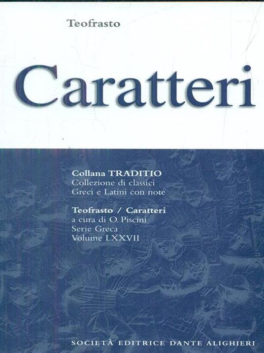 Caratteri - Teofrasto - 4