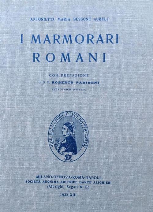 I marmorari romani - A. M. Bessone Aurelj - ebook