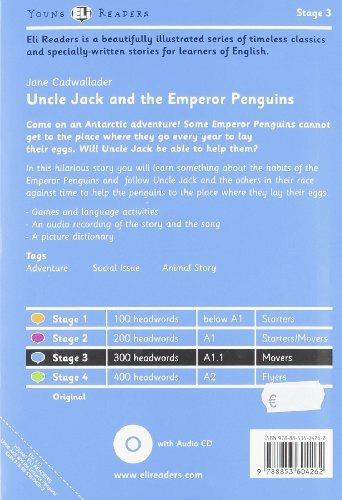  Uncle Jack and the emperor penguins. Con File audio per il download - 2