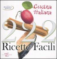 222 ricette facili della cucina italiana - copertina