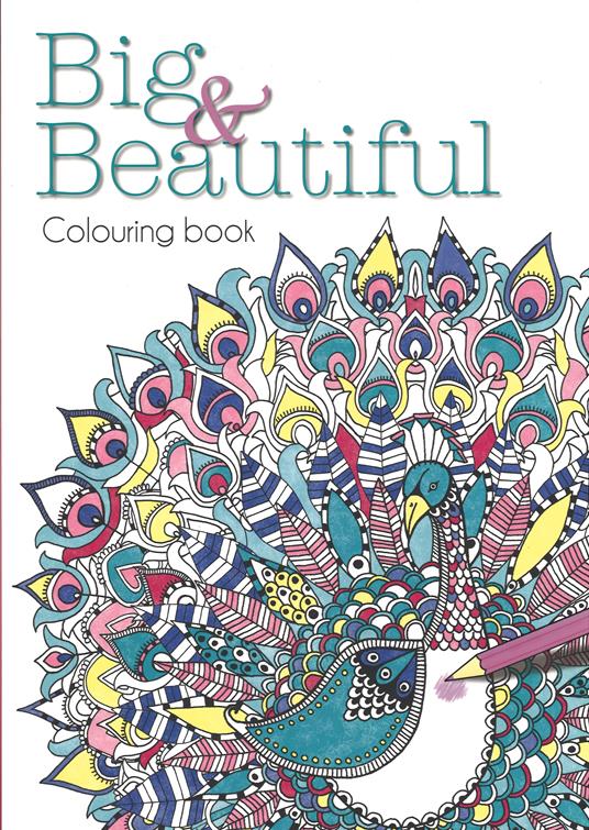Big & beautiful. Colouring book - Hannah Davies - copertina