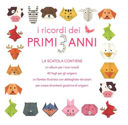 I ricordi dei primi 3 anni. Giostrine di origami. Versione bambina. Con gadget - copertina