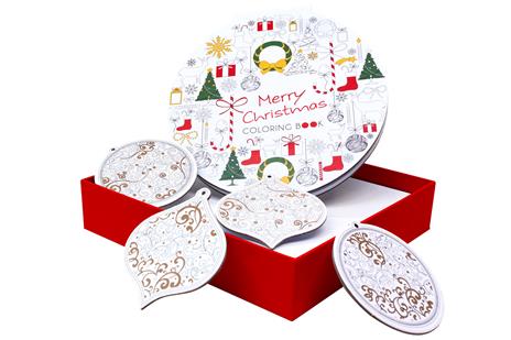 Merry Christmas. Colouring book. Ediz. illustrata. Con gadget - 2