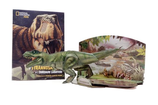 Il tirannosauro e i dinosauri carnivori. Dinosauri 3D. Ediz. illustrata. Con Puzzle - 3