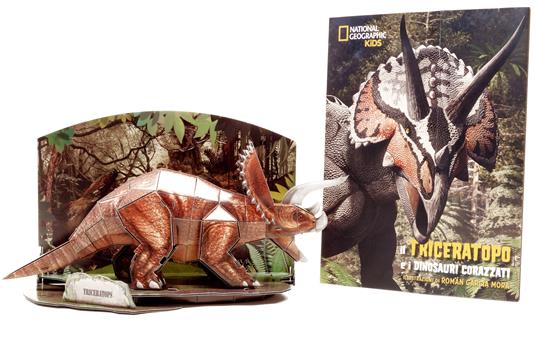 Il triceratopo e i dinosauri corazzati. Dinosauri 3D. Ediz. illustrata. Con Puzzle - 6
