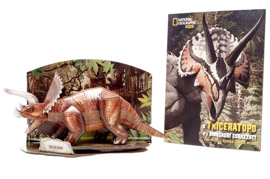 Il triceratopo e i dinosauri corazzati. Dinosauri 3D. Ediz. illustrata. Con Puzzle - 7