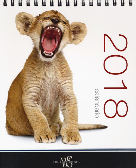 Cuccioli di animali. Calendario da tavolo 2018. Ediz. a colori - copertina