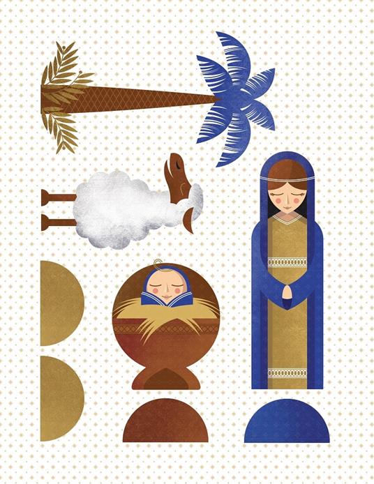 Crea il tuo presepe. Ediz. a colori. Con gadget - Anna Láng - 5