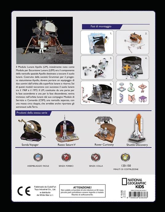 Scopri i segreti dello spazio con il modulo lunare Apollo. Ediz. a colori. Con gadget - Helaine Becker,Brendan Mullan - 6