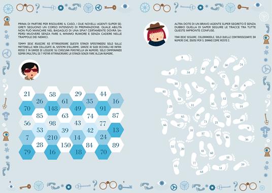Scuola di spie. Missione frazioni. Pazzi per la matematica. Con adesivi. Ediz. a colori - 5