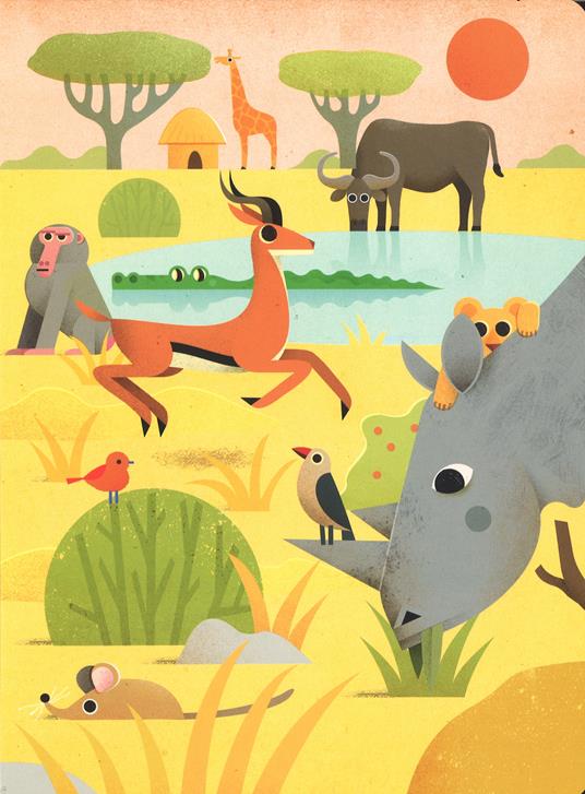 Dov'è il mio cucciolo? Cerca gli animali nascosti e impara a contare! Ediz. a colori - Ronny Gazzola - 3