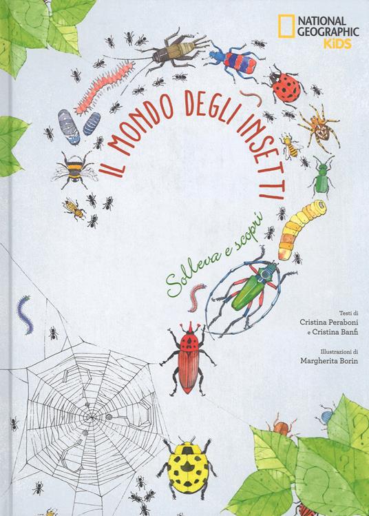 Il mondo degli insetti. Solleva e scopri - Cristina Peraboni,Cristina Banfi - copertina