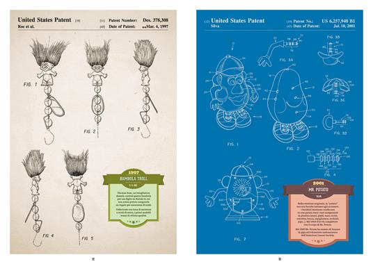 Il libro degli incredibili brevetti che hanno cambiato la nostra vita in 120 tavole originali. Ediz. a colori - 6
