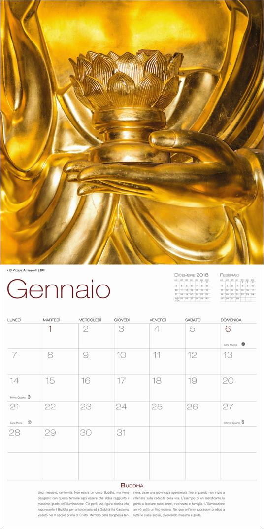 Saggezza Orientale. Calendario da muro 2019 - 2