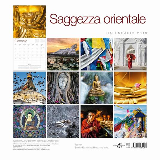 Saggezza Orientale. Calendario da muro 2019 - 3