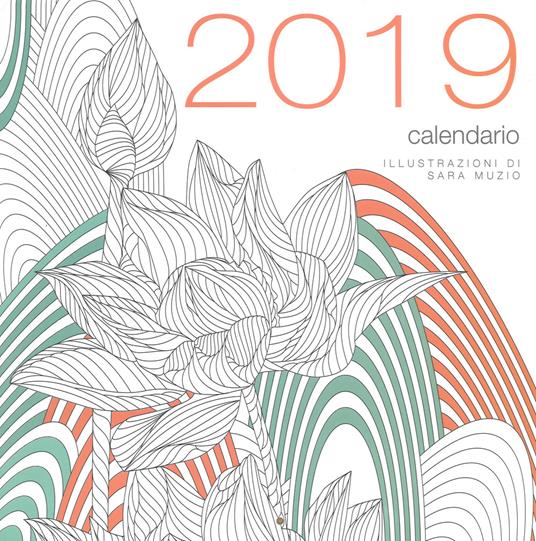 Giardini zen. Calendario da muro 2019 - copertina