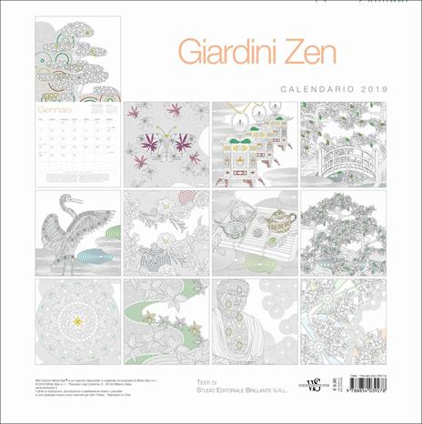 Giardini zen. Calendario da muro 2019 - 3