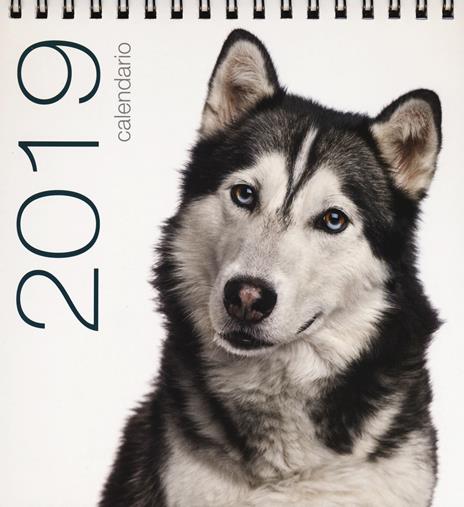 Cani. Calendario da tavolo 2019 - copertina