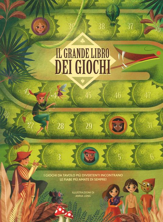 Il grande libro dei giochi. Ediz. a colori - Anna Láng - copertina