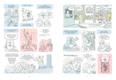 Filocomix. 10 filosofi, 10 approcci alla felicità - Jean-Philippe Thivet,Jérôme Vermer - 4