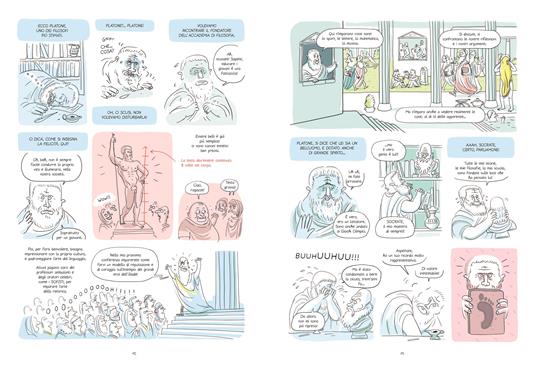 Filocomix. 10 filosofi, 10 approcci alla felicità - Jean-Philippe Thivet,Jérôme Vermer - 4