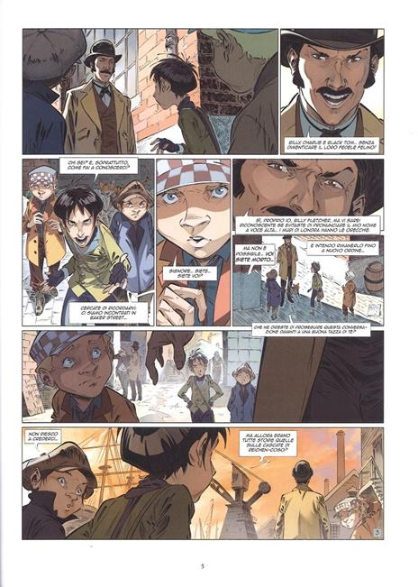 I quattro di Baker Street. Vol. 5: L' eredità di Moriarty - J. B. Djian,David Etien,Olivier Legrand - 5