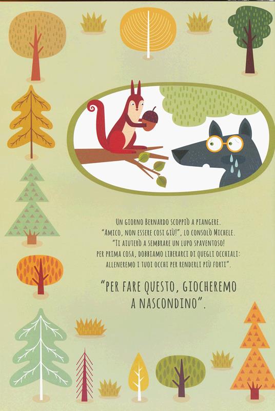 Avventure nel bosco con Lupo Bernardo. Trovami! Ediz. a colori - Agnese Baruzzi - 2
