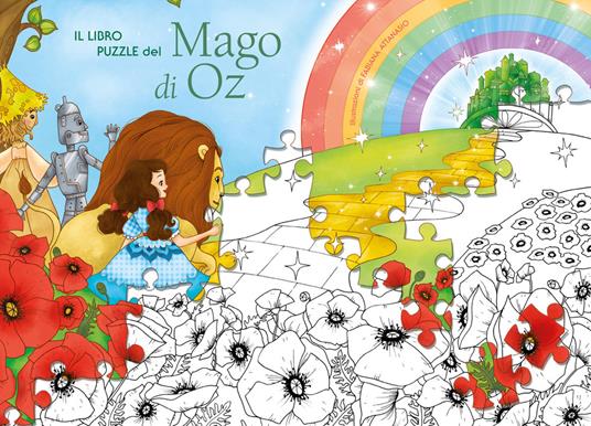 Il libro puzzle del Mago di Oz. Ediz. a colori - Fabiana Attanasio - copertina