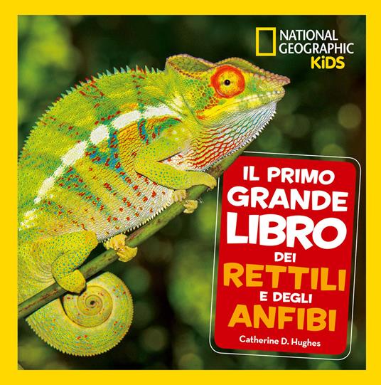 Il primo grande libro dei rettili e degli anfibi - Catherine D. Hughes - copertina