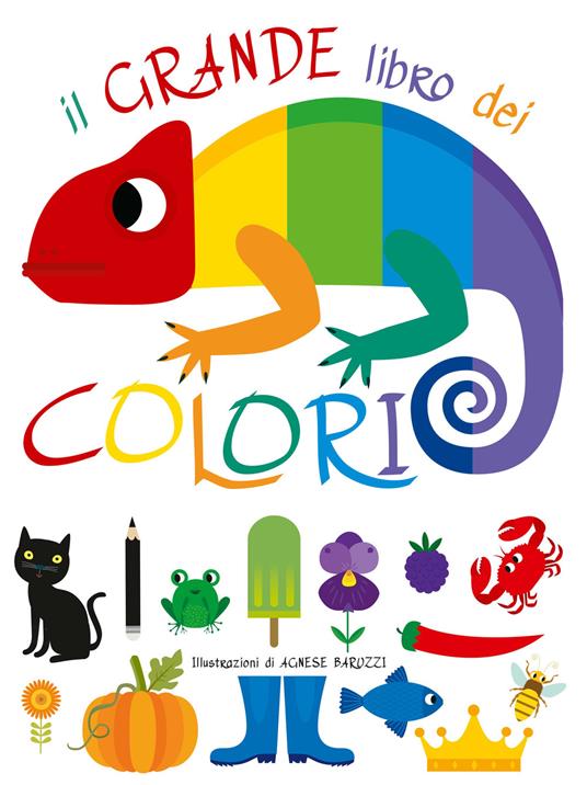 Il grande libro dei colori. Ediz. a colori - Agnese Baruzzi - copertina