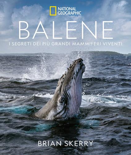 Balene. I segreti dei più grandi mammiferi viventi. Ediz. a colori - Brian Skerry - copertina