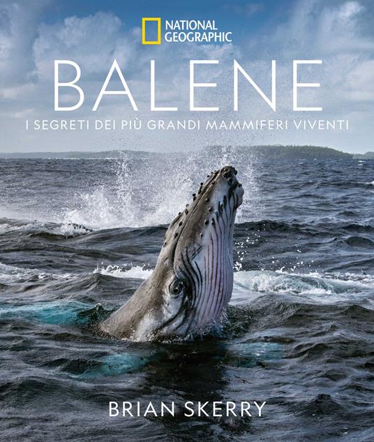Balene. I segreti dei più grandi mammiferi viventi. Ediz. a colori - Brian Skerry - copertina