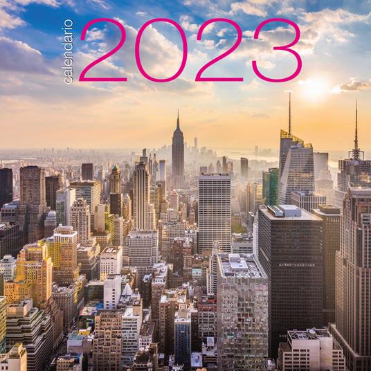 New York. Calendario da muro 2023 - copertina