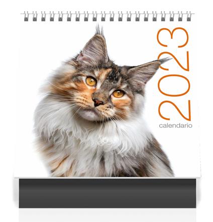 Gatti. Calendario da tavolo 2023 - copertina