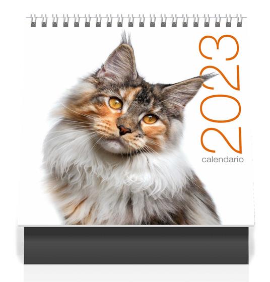 Gatti. Calendario da tavolo 2023 - copertina