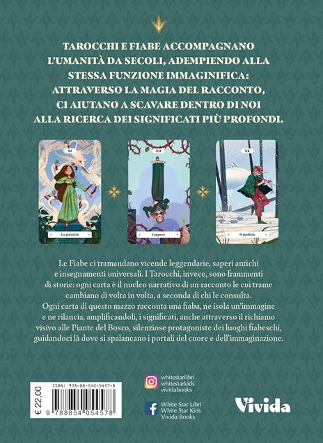 LE FIABE DEL BOSCO MAGICO - Tarocchi, folklore e botanica. 78 Carte e manuale - 2