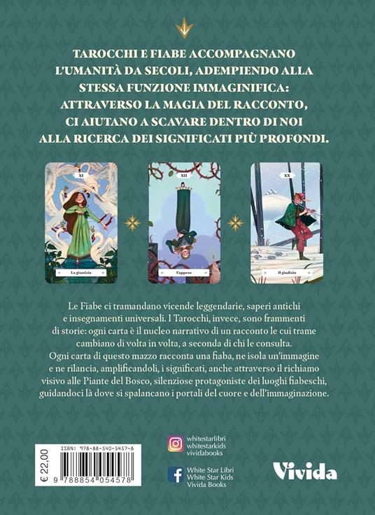 LE FIABE DEL BOSCO MAGICO - Tarocchi, folklore e botanica. 78 Carte e manuale - 2