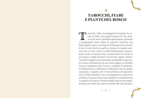 LE FIABE DEL BOSCO MAGICO - Tarocchi, folklore e botanica. 78 Carte e manuale - 4