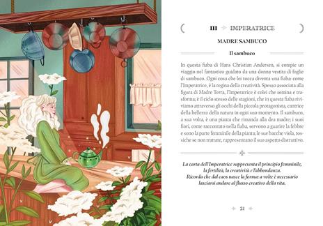 LE FIABE DEL BOSCO MAGICO - Tarocchi, folklore e botanica. 78 Carte e manuale - 5