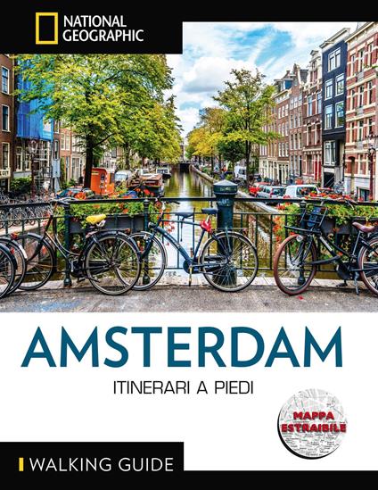 Amsterdam. Itinerari a piedi. Con mappa estraibile - copertina
