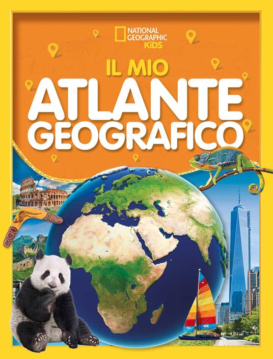 Il mio atlante geografico - copertina