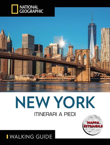 New York. Itinerari a piedi. Con mappa estraibile - copertina