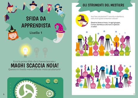 Scuola di magia. Il quaderno di giochi e passatempi per divertirsi ovunque! Gli scaccianoia! - Agnese Baruzzi - 4